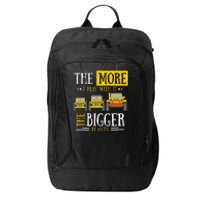 The More I Play With It The Bigger It Gets Off Roader Gift City Backpack