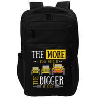 The More I Play With It The Bigger It Gets Off Roader Gift Impact Tech Backpack