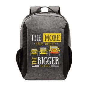 The More I Play With It The Bigger It Gets Off Roader Gift Vector Backpack