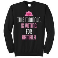 This Mamala Is Voting For Kamala Harris 2024 Lotus Flower Sweatshirt