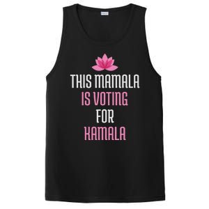 This Mamala Is Voting For Kamala Harris 2024 Lotus Flower PosiCharge Competitor Tank