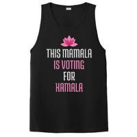 This Mamala Is Voting For Kamala Harris 2024 Lotus Flower PosiCharge Competitor Tank