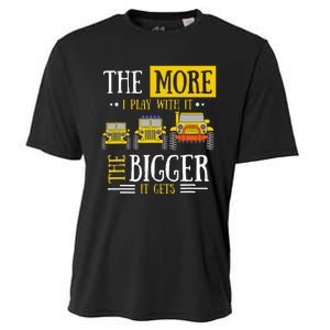 The More I Play With It The Bigger It Gets Off Roader Cooling Performance Crew T-Shirt