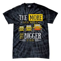 The More I Play With It The Bigger It Gets Off Roader Tie-Dye T-Shirt