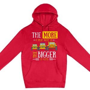 The More I Play With It The Bigger It Gets Off Roader Premium Pullover Hoodie