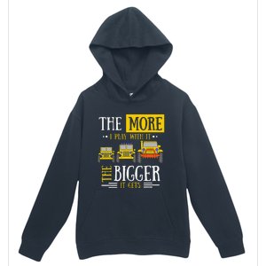 The More I Play With It The Bigger It Gets Off Roader Urban Pullover Hoodie