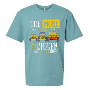 The More I Play With It The Bigger It Gets Off Roader Sueded Cloud Jersey T-Shirt