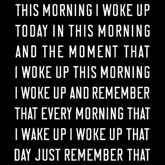 This Morning I Woke Up Today Funny Trending Meme City Backpack