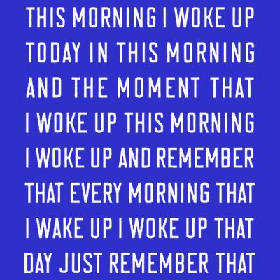 This Morning I Woke Up Today Funny Trending Meme T-Shirt