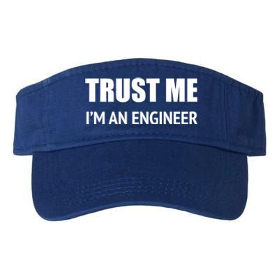 Trust Me Im An Engineer Gift Valucap Bio-Washed Visor