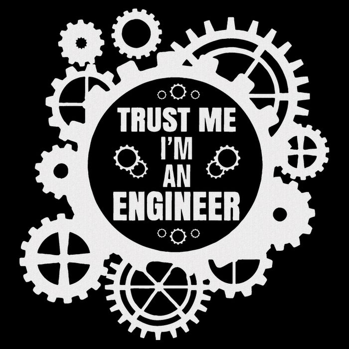 Trust Me IM An Engineer 16 in Basic Backpack