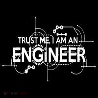Trust Me I'm An Engineer Cropped Pullover Crew