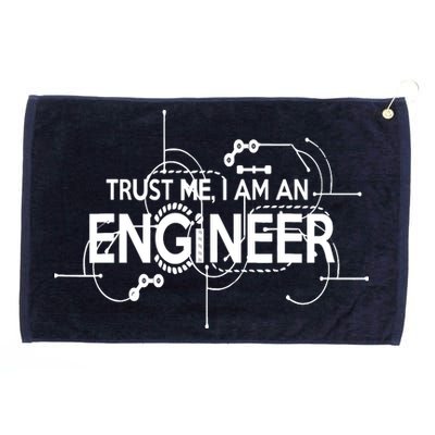 Trust Me I'm An Engineer Grommeted Golf Towel