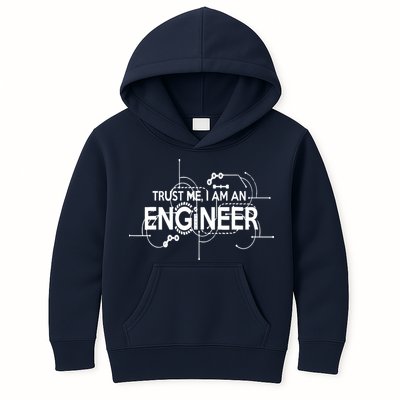 Trust Me I'm An Engineer Kids Hoodie
