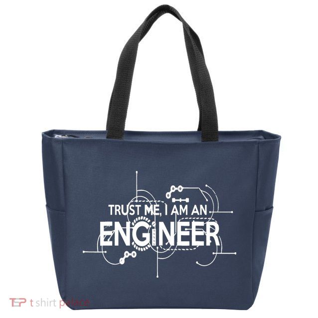 Trust Me I'm An Engineer Zip Tote Bag