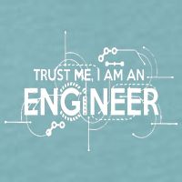 Trust Me I'm An Engineer Sueded Cloud Jersey T-Shirt