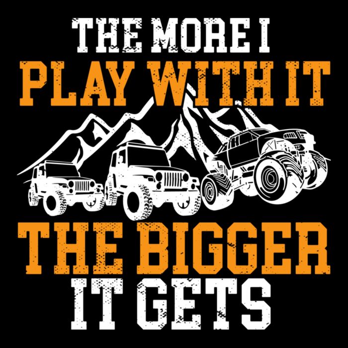 The More I Play With It The Bigger It Gets I Funny Truck Wool Snapback Cap