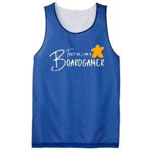 Trust Me I Am A Boardgamer Boardgames Board Games Cool Gift Mesh Reversible Basketball Jersey Tank