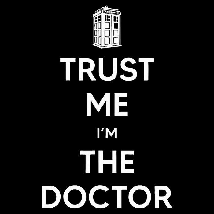 Trust Me IM The D.O.C.T.O.R W.H.O Is Doctor Time Traveller 16 in Basic Backpack