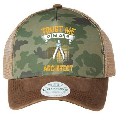 Trust Me IM An Architect Legacy Tie Dye Trucker Hat
