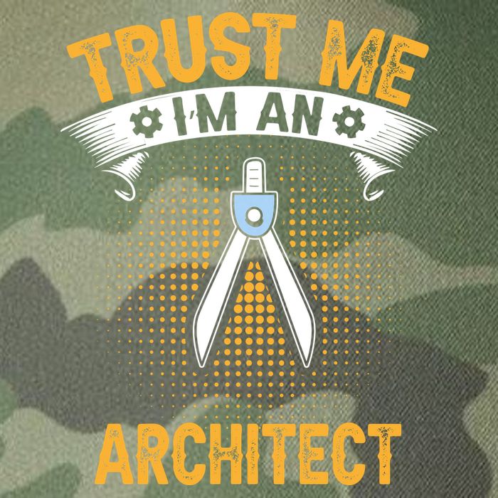 Trust Me IM An Architect Legacy Tie Dye Trucker Hat