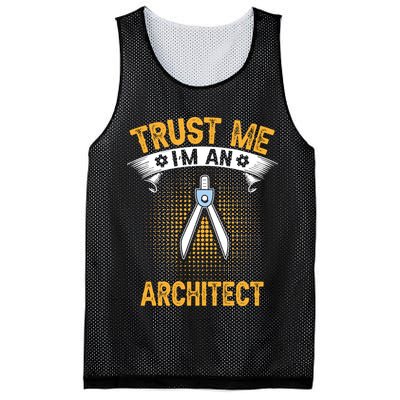 Trust Me IM An Architect Mesh Reversible Basketball Jersey Tank