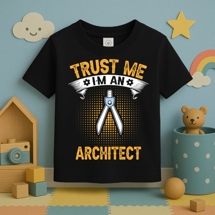 Trust Me IM An Architect Toddler T-Shirt