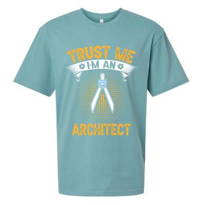 Trust Me IM An Architect Sueded Cloud Jersey T-Shirt