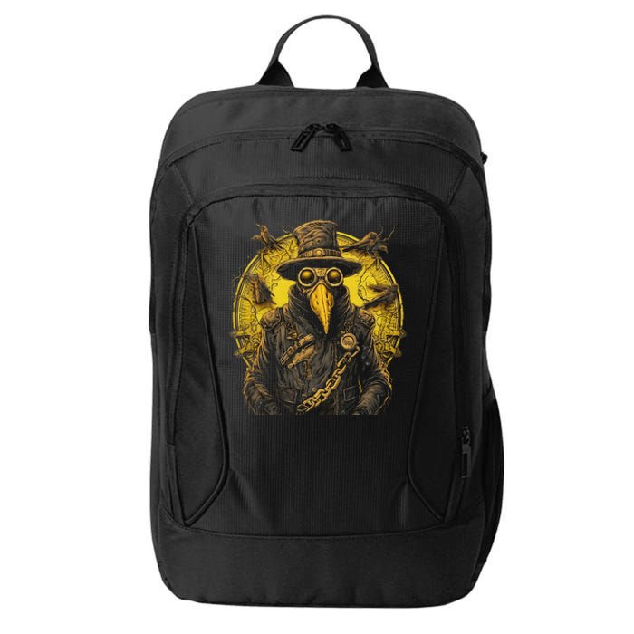 Trust Me IM A Doctor Gothic Plague Doctor Steampunk Style City Backpack