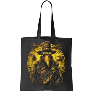 Trust Me IM A Doctor Gothic Plague Doctor Steampunk Style Tote Bag