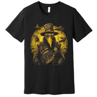 Trust Me IM A Doctor Gothic Plague Doctor Steampunk Style Premium T-Shirt