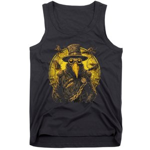 Trust Me IM A Doctor Gothic Plague Doctor Steampunk Style Tank Top