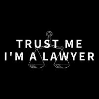 Trust Me IM A Lawyer Funny Attorney Gift Drawstring Bag