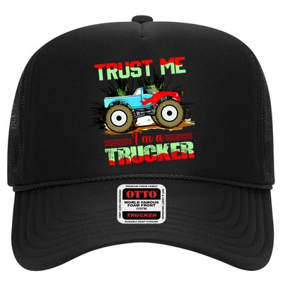 Trust Me I'm A Trucker Monster Truck Trucker Hat