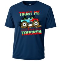 Trust Me I'm A Trucker Monster Truck Cooling Performance Crew T-Shirt