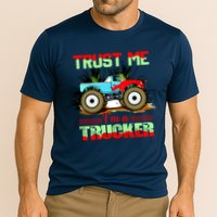 Trust Me I'm A Trucker Monster Truck Cooling Performance Crew T-Shirt