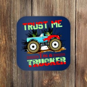 Trust Me I'm A Trucker Monster Truck Coaster