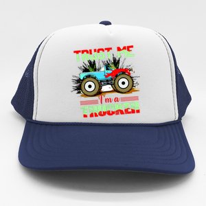 Trust Me I'm A Trucker Monster Truck Trucker Hat