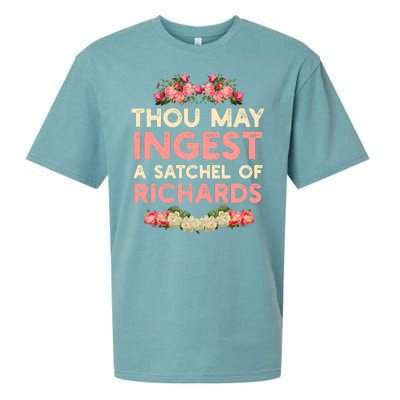 Thou May Ingest A Satchel Of Richards Sueded Cloud Jersey T-Shirt