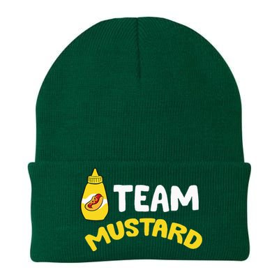 Team Mustard I Love Yellow Mustard Knit Cap Winter Beanie