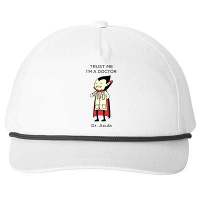 TRUST ME Im A Doctor Dracula Halloween Snapback Five-Panel Rope Hat