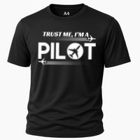 Trust Me, I'm A Pilot Aviation Cooling Performance Crew T-Shirt