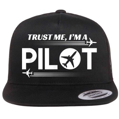 Trust Me, I'm A Pilot Aviation Flatbill Hat
