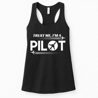 Trust Me, I'm A Pilot Aviation Womens Tank Top
