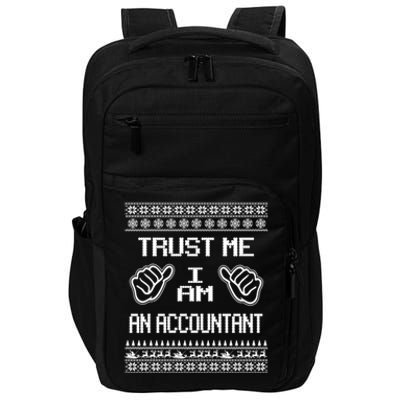 Trust Me I Am An Accountant Christmas Impact Tech Backpack