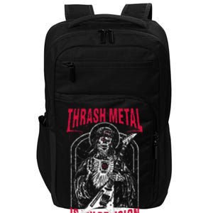 Thrash Metal Is My Religion Impact Tech Backpack