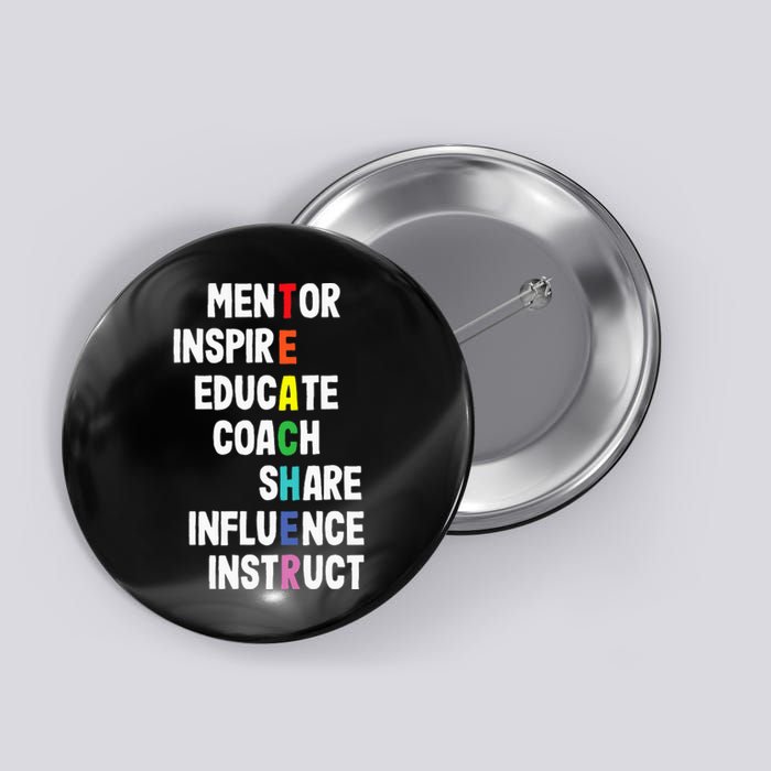 Teacher Mentor Inspire Button