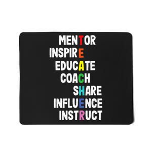 Teacher Mentor Inspire Mousepad