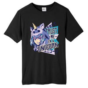 Trust Me I Am A Unicorn Tall Fusion ChromaSoft Performance T-Shirt