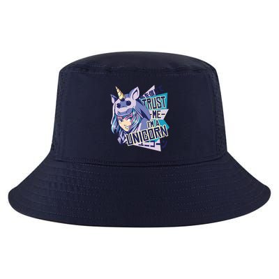 Trust Me I Am A Unicorn Cool Comfort Performance Bucket Hat